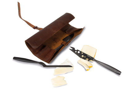 BOSKA Cheese Knife Set Monaco+ Black