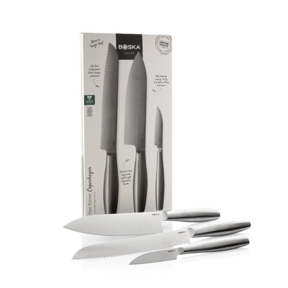 BOSKA Kitchen Knives Copenhagen, Set of 3
