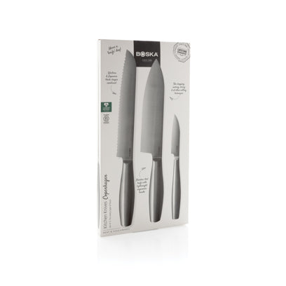BOSKA Kitchen Knives Copenhagen, Set of 3