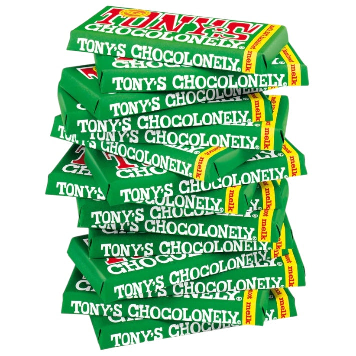 Tony's Chocolonely milk hazelnut 180 grams