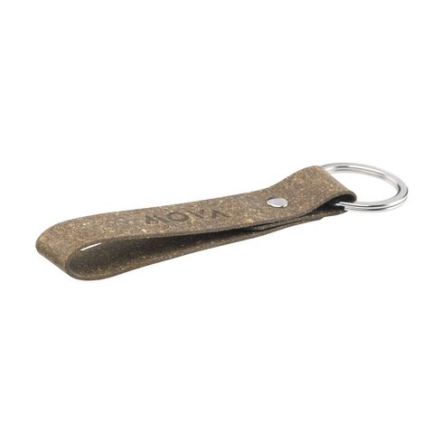 Recycled Leather Keyring Keychain