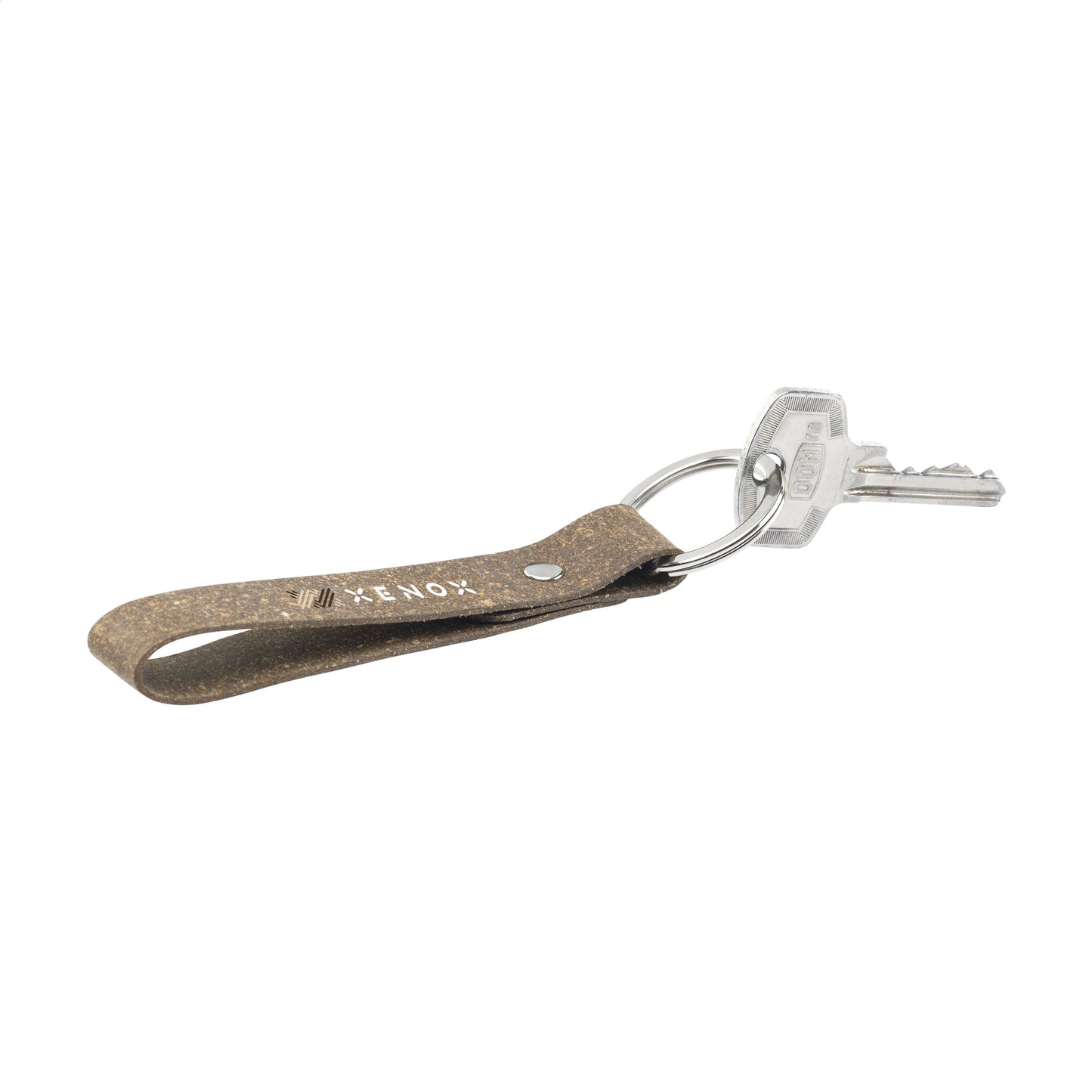Recycled Leather Keyring Keychain