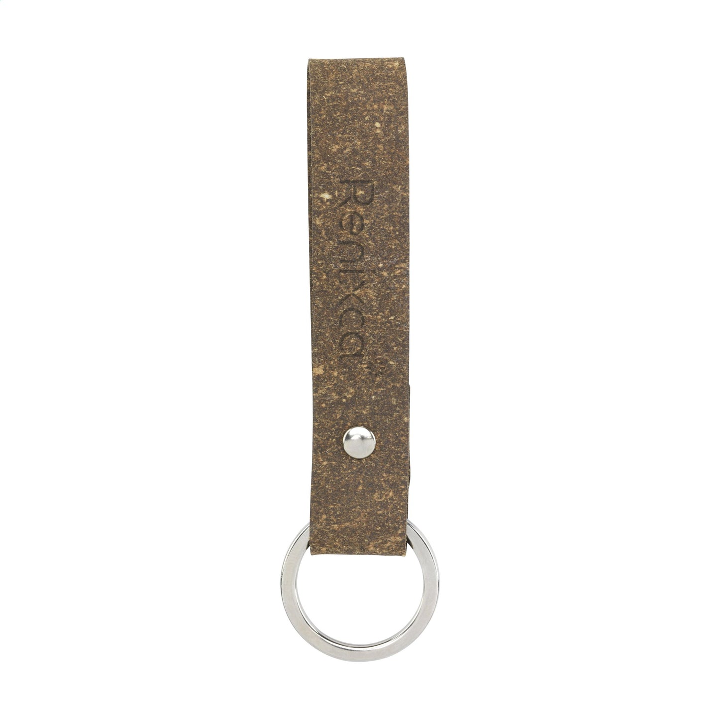 Recycled Leather Keyring Keychain