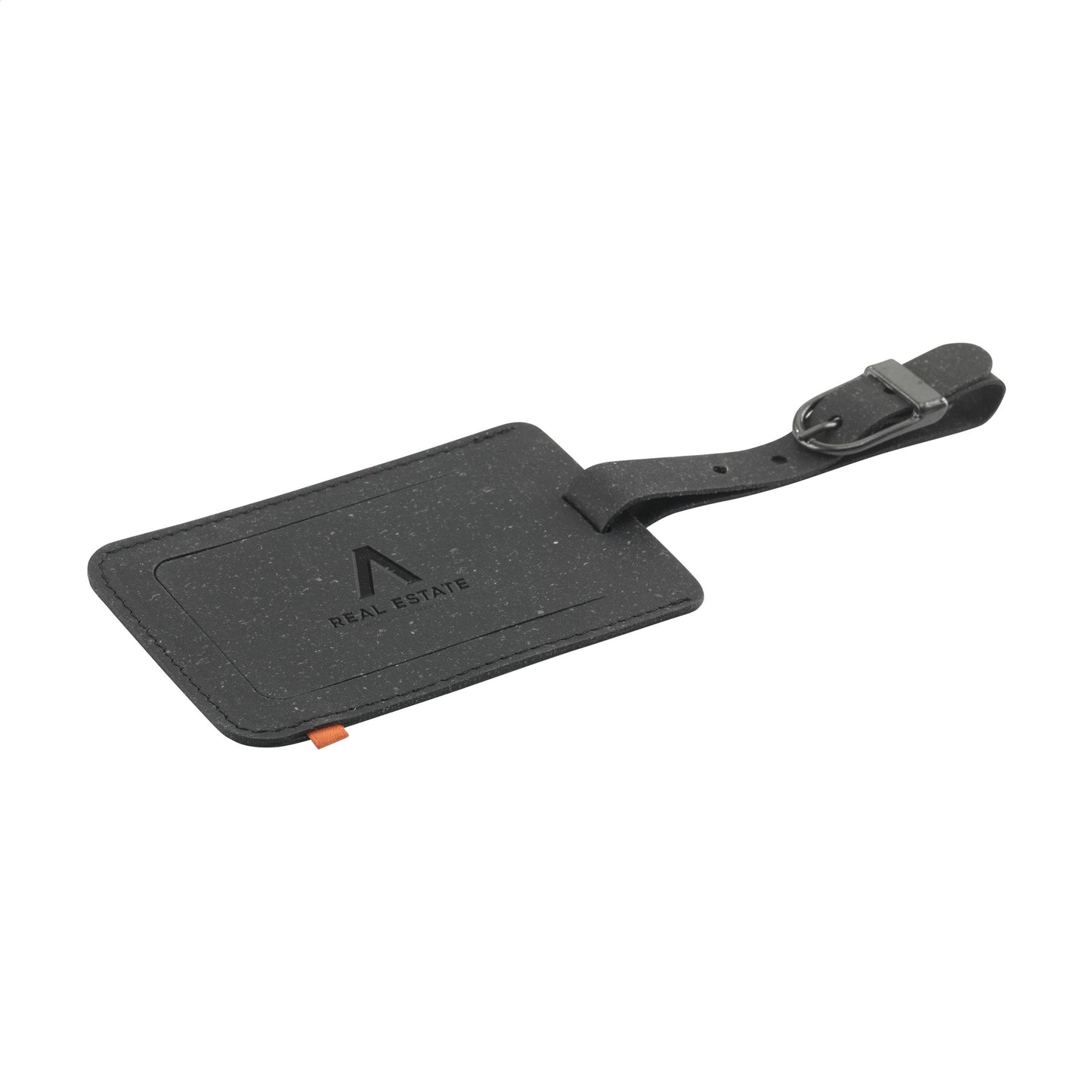 Recycled Leather Luggage Tag luggage tag