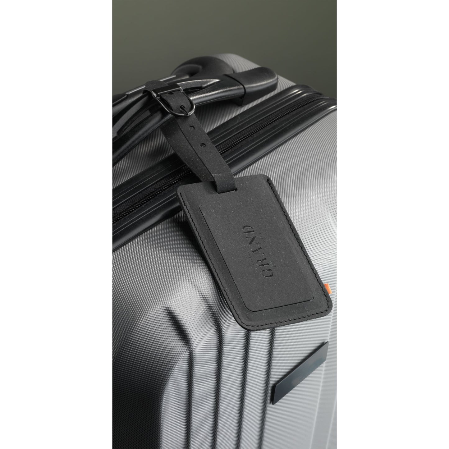 Recycled Leather Luggage Tag luggage tag