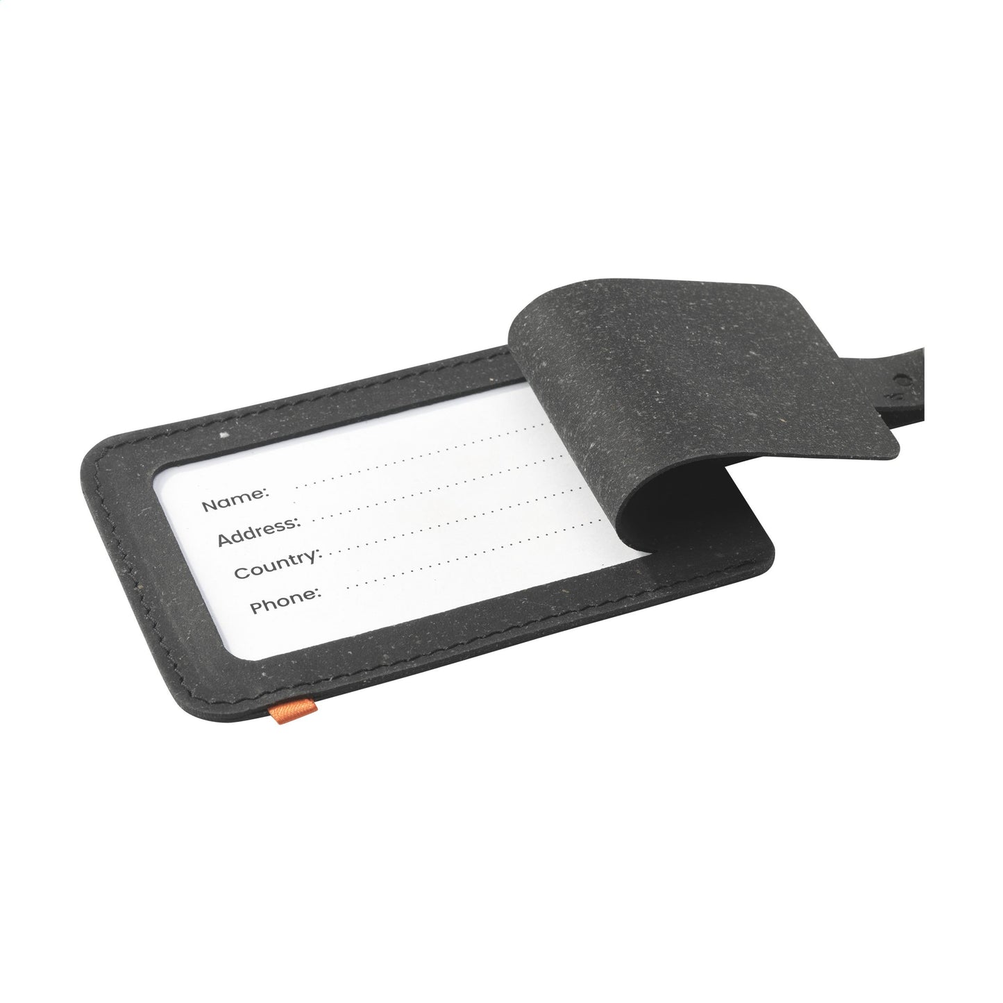 Recycled Leather Luggage Tag luggage tag