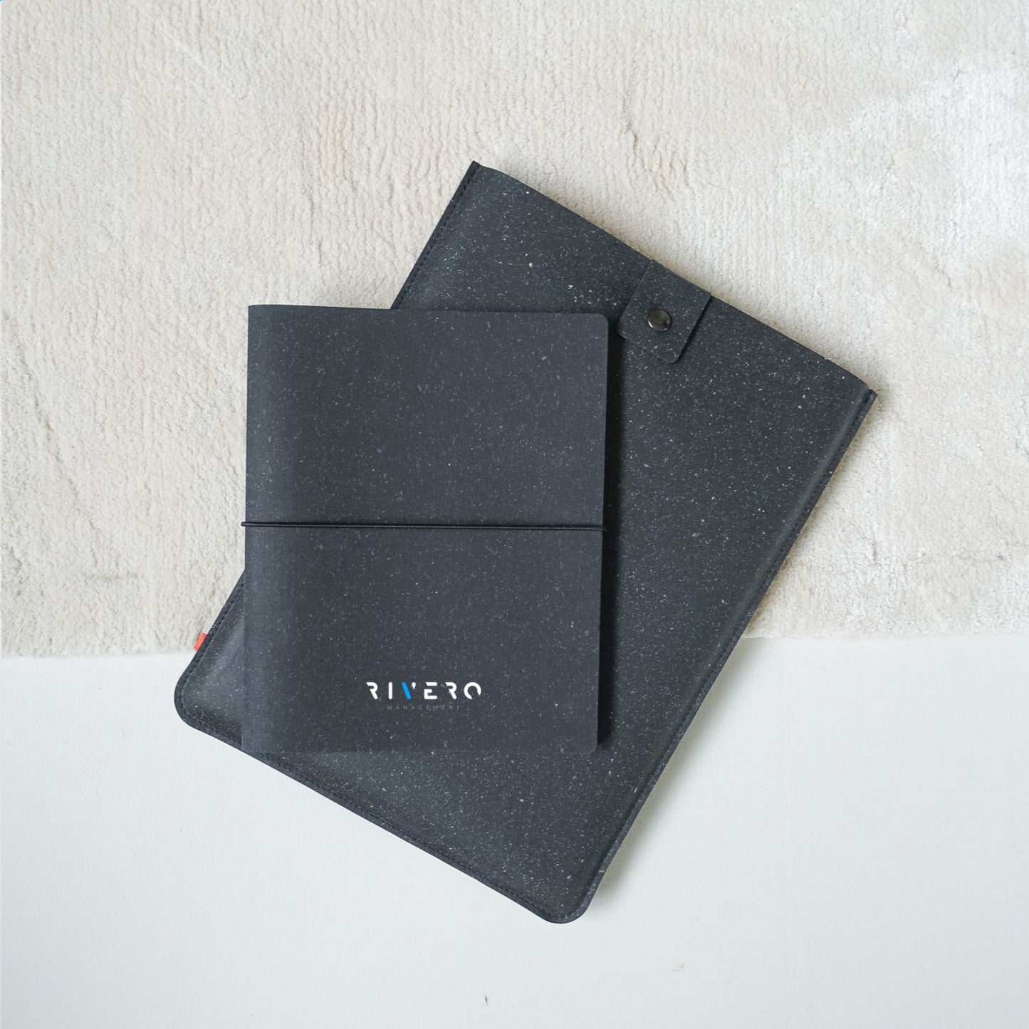 Recycled Leather Laptop Sleeve 14"
