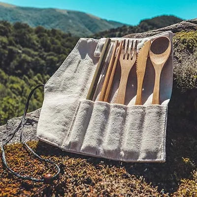 Bamboo Cutlery Set