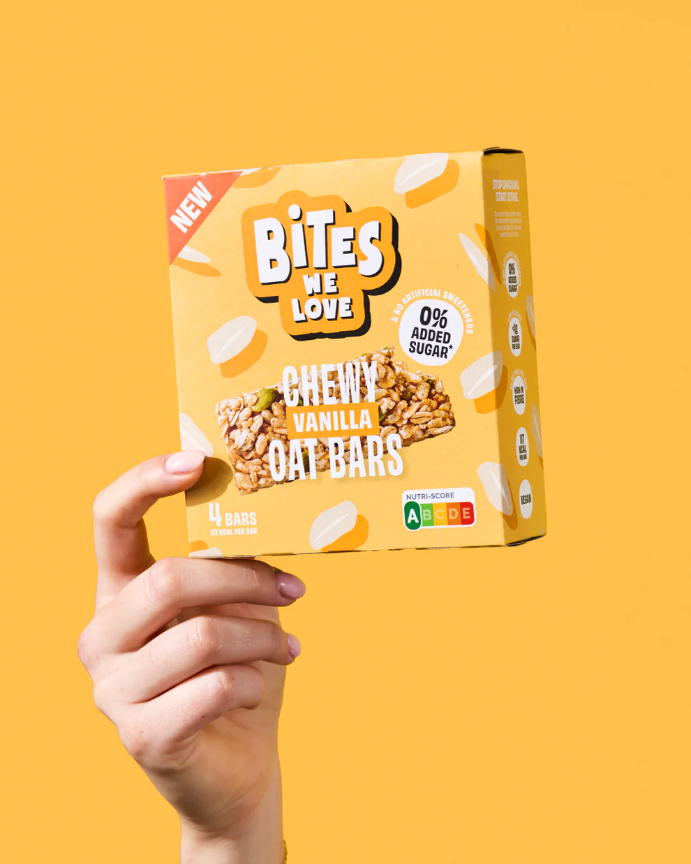 CHEWY OAT BAR VANILLA - 30 grams