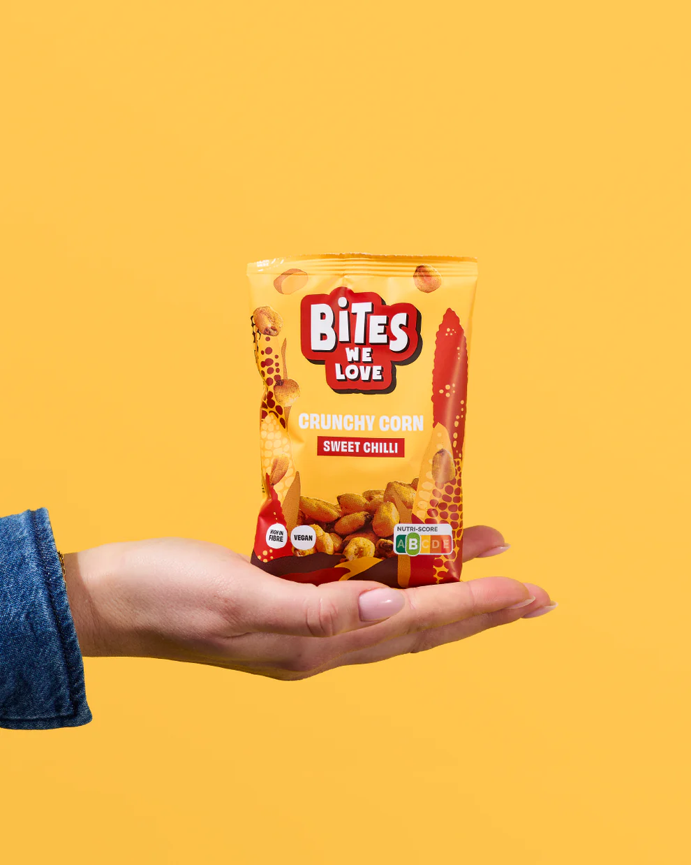 CRUNCHY CORN SWEET CHILLI - 28 grams