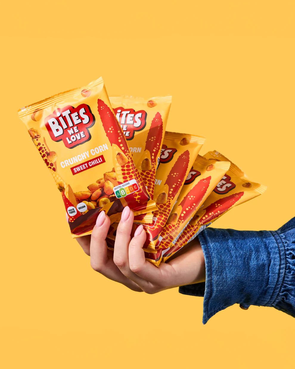 CRUNCHY CORN SWEET CHILLI - 28 grams