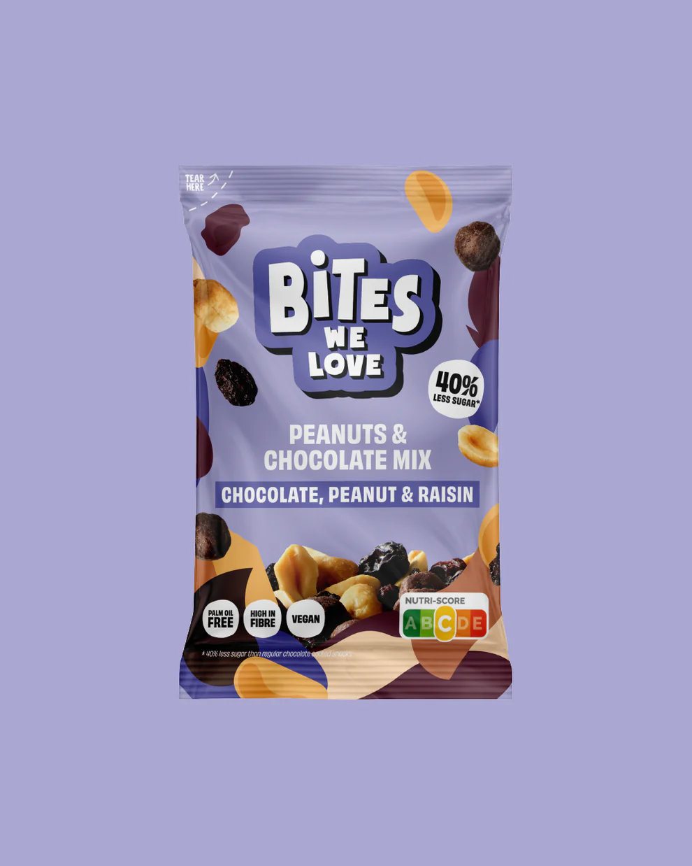 CHOCOLATE PEANUT RAISIN MIX - 30 grams