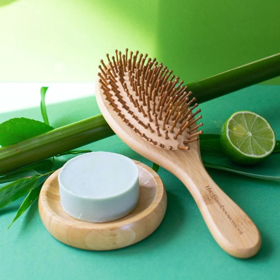Round Bamboo Soap Dish
