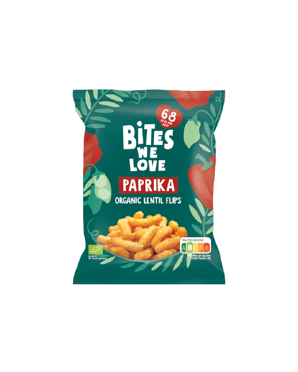 LENTIL PUFFS PAPRIKA - 18 grams