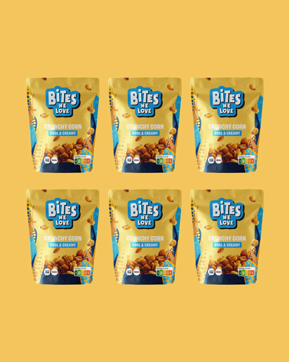 CRUNCHY CORN COOL & CREAMY - 100 grams
