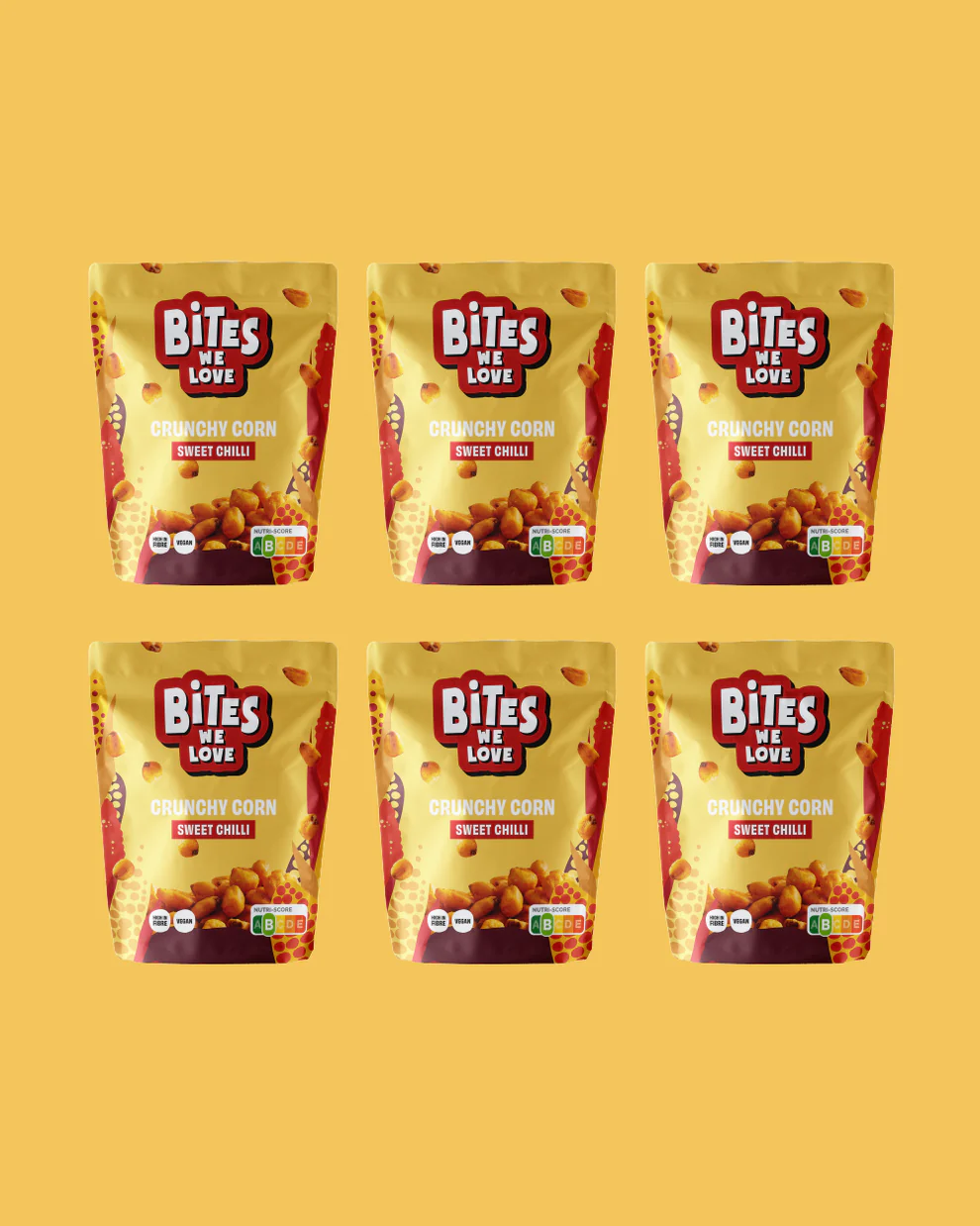 CRUNCHY CORN SWEET CHILLI - 100 grams