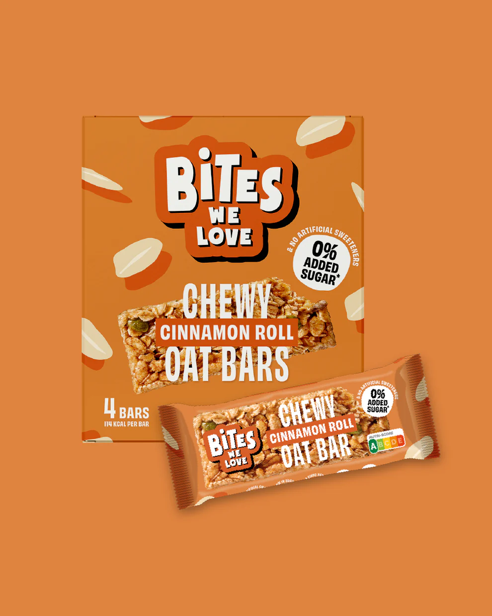 CHEWY OAT BAR CINNAMON ROLL - 30 grams