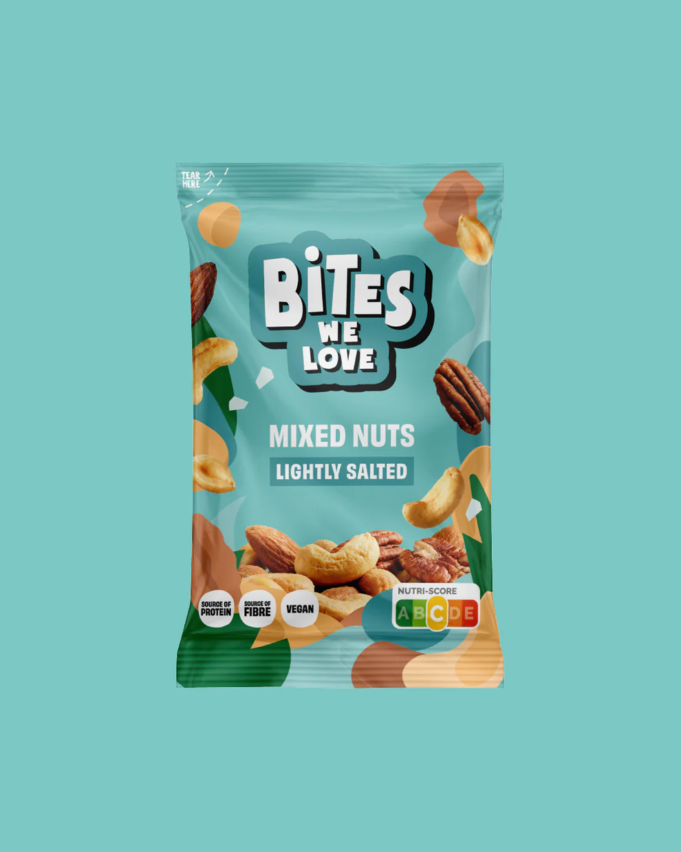MIXED NUTS LIGHTLY SALTED - 30 grams