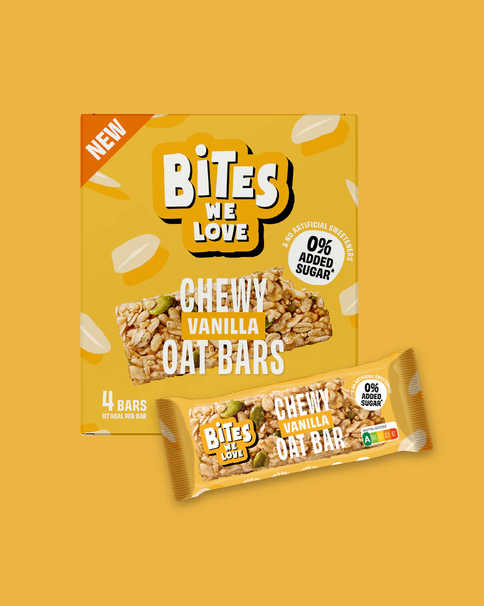 CHEWY OAT BAR VANILLA - 30 grams