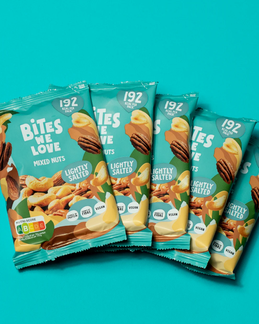 MIXED NUTS LIGHTLY SALTED - 30 grams