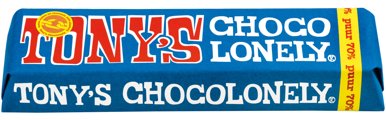 Tony's Chocolonely puur 50 gram