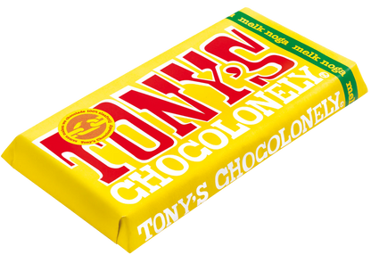 Tony's Chocolonely melk noga 180 gram