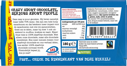 Tony's chocolonely dark 180 grams