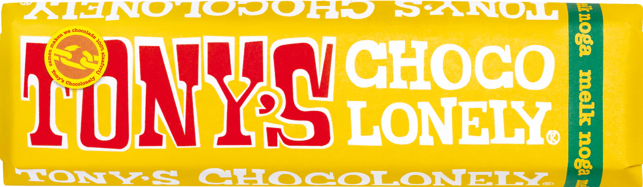Tony's Chocolonely milk nougat 47 grams